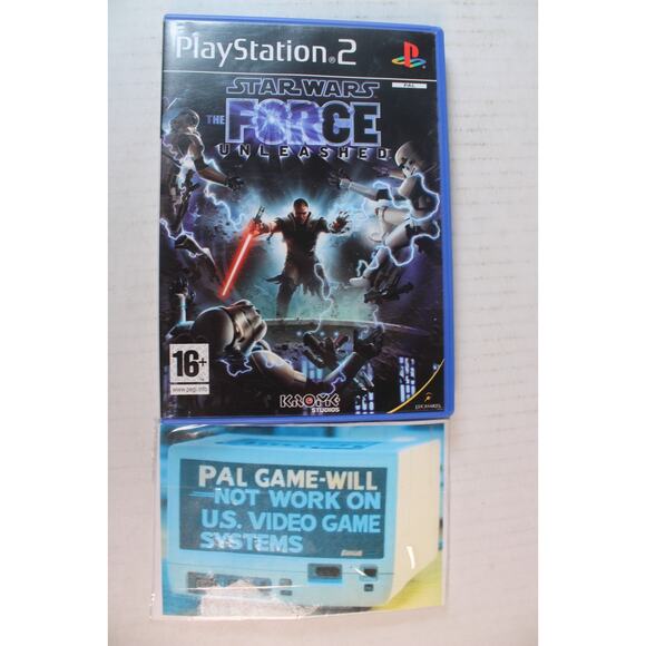 Star Wars The Force Unleashed (Sony Playstation 2, PS2) PAL Not for U.S. Console - Picture 1 of 10
